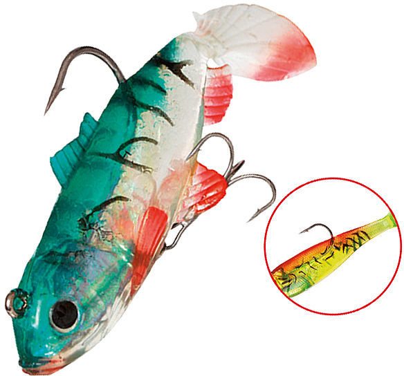 Приманка оснащенный Mikado Crystal Fish WXH-63 60 - 56