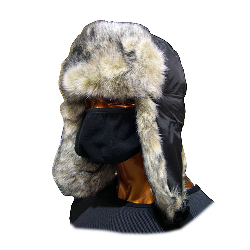 Шапка-ушанка с маской Серый Волк размер 58-60 Россия