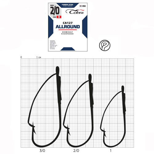 Крючки Cobra Allround CA127 №1