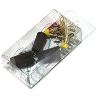 Приманка джиговая Lucky John Frog Brown в блистере