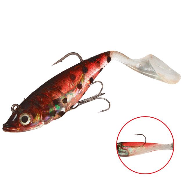 Приманка оснащенный Mikado Crystal Fish WXH-66 140 - 6