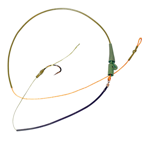 Монтаж карповый с клипсой крючок №4 Россия