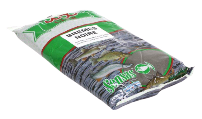 Прикормка летняя Sensas 3000 Club Bremes Noire 1кг