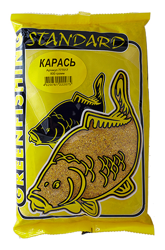 Прикормка летняя Greenfishing Standard Карась 800гр