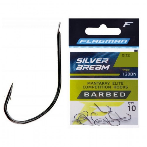 Крючки Flagman Silver Bream №10