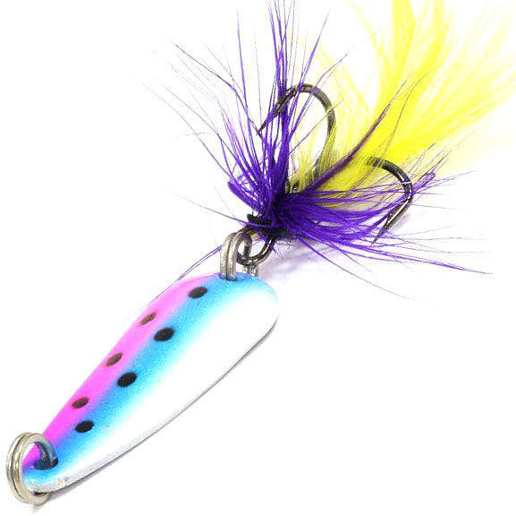 Блесна Sprut Kataro Spoon 30 - 3.2гр - BPNW + дополнительный одинарный крючок