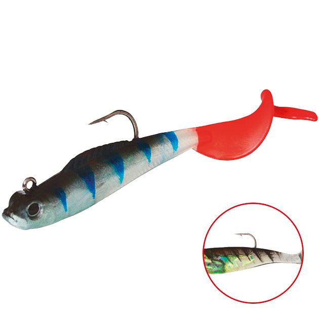 Приманка оснащенный Mikado Crystal Fish WXH-55 100 - 57