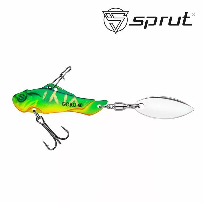 Тейл-спиннер Sprut Goro 40мм - 10гр - FT