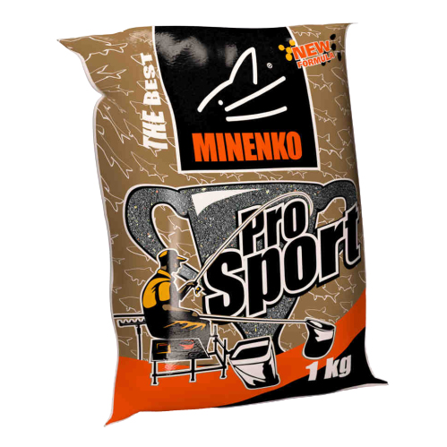 Прикормка летняя Minenko Pro Sport Плотва (Super Black) 1кг