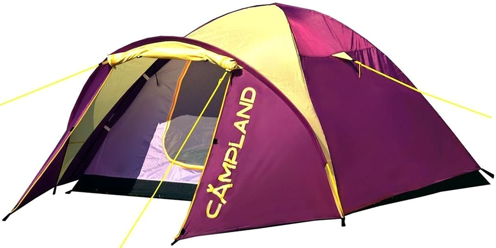 Палатка туристическая Campland 3-х местная Drone 3