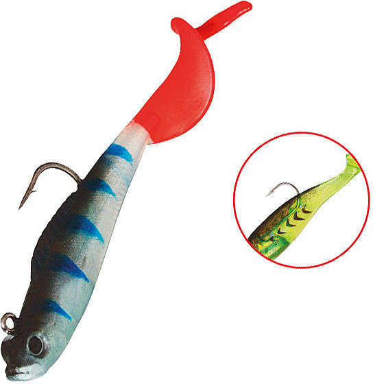 Приманка оснащенный Mikado Crystal Fish WXH-55 100 - 82