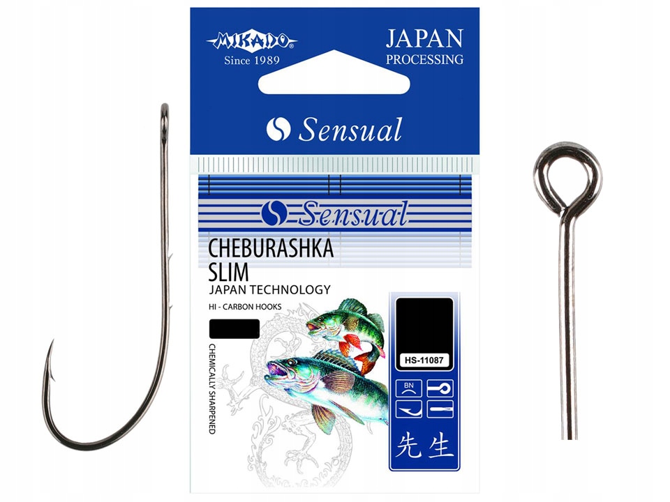 Крючки Mikado Sensual - Cheburashka Slim №3/0