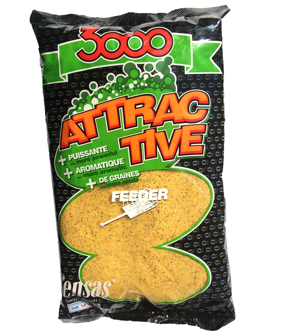 Прикормка летняя Sensas 3000 Attractive Feeder 1кг