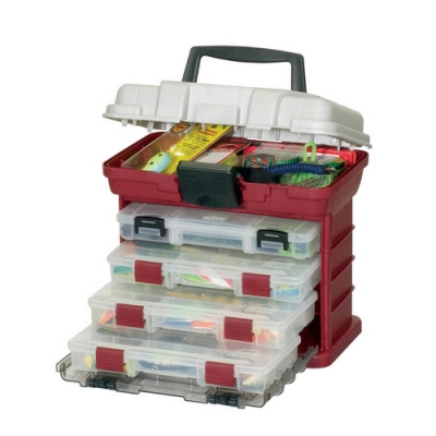 Ящик Plano 1354-00 с 4 коробками и верхним отсеком для аксессуаров