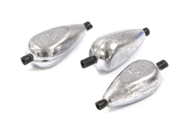 Набор грузила Пуля с трубочкой 6 секций Россия