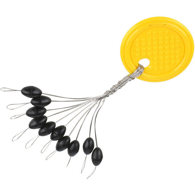 Стопоры резиновые черные Mikado Trout Campione ATC-S00 размер XL