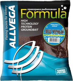 Прикормка зимняя Allvega Formula Winter Лещ Черный 500гр