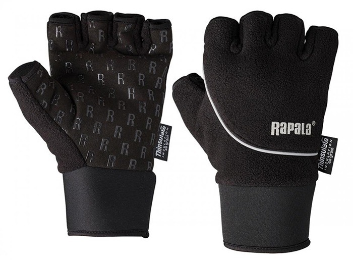 Перчатки Rapala Stretch Half Finger размер M