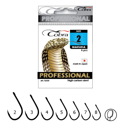 Крючки Cobra Pro Maruka №4