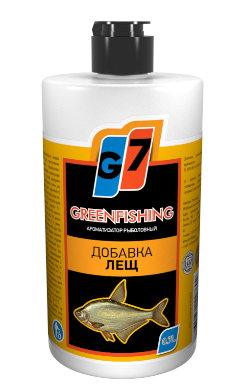 Добавка жидкая Greenfishing G7 Лещ 700мл