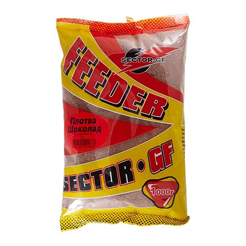 Прикормка летняя Greenfishing Sector-GF Фидер Плотва Шоколад 1кг