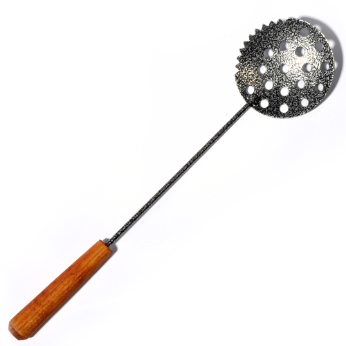 Черпак рыболовный металлический окрашенный деревянная ручка 9-00-0075 Россия