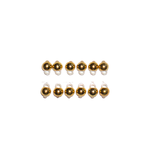 Микро-Бис Шар 3.2мм золото Россия