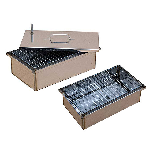 Коптильня двухъярусная с гидрозатвором Tehnolit 10-1-31