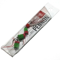 Приманка джиговая Lucky John Pennon 25 Green - Red в блистере