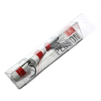 Приманка джиговая Lucky John Pennon 11 White - Red - White в блистере