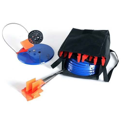 Жерлицы  оснащенные в сумке 75мм Россия