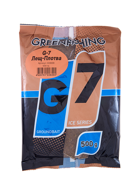 Прикормка зимняя Greenfishing G7 Ice Лещ-Плотва 500гр