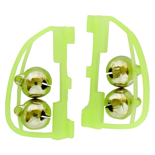 Сигнализатор поклёвки Salmo двойной бубенчик с оправой