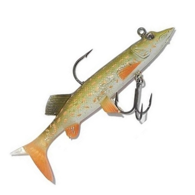 Приманка огруженная Storm натуральная щука Wildeye Live Perch 120 - PI