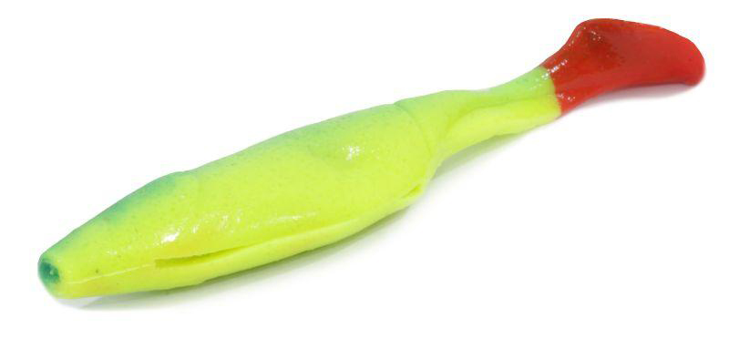 Приманка Allvega Belly Dance Shad 70 - lemon back silver flake RT