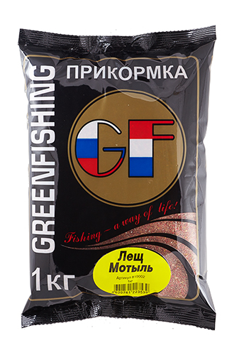 Прикормка зимняя Greenfishing Лещ Мотыль 1кг