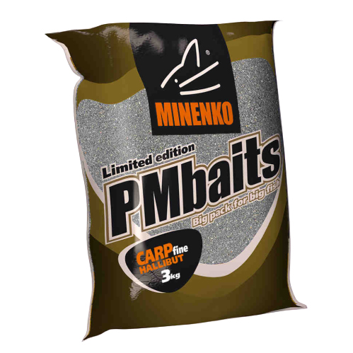 Прикормка летняя Minenko PMbaits Big Pack Carp Halibut fine 3кг