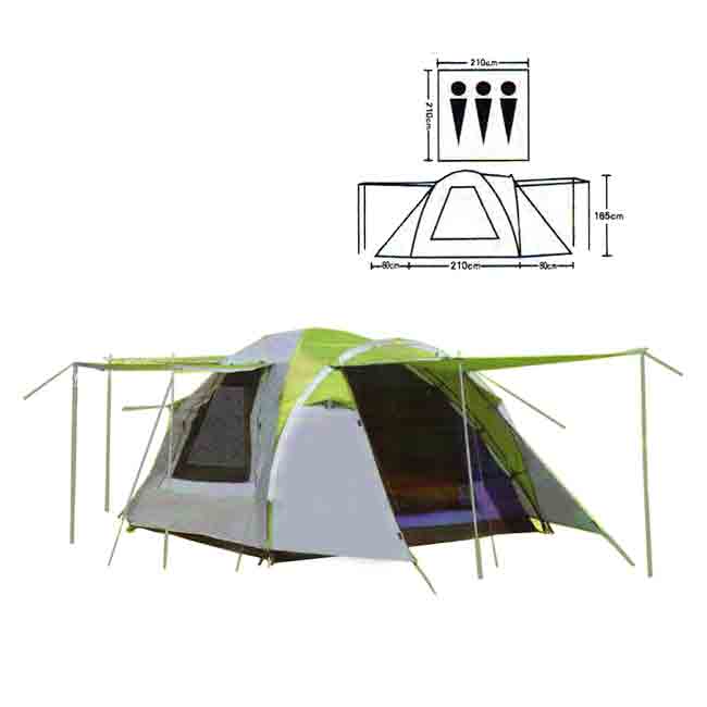 Палатка туристическая Kumyang 3-х местная 1707