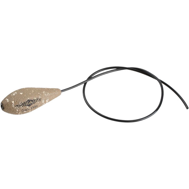 Грузило карповое скользящее с антизакручивателем отцентрованное Mikado №10S - 70гр