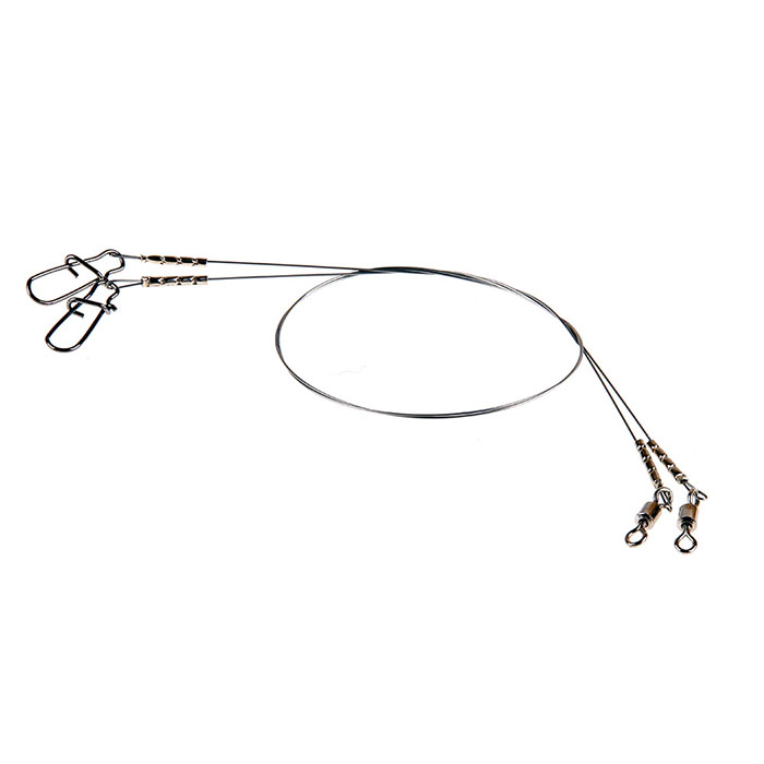 Поводок титаново-никелевый Fishtex 16см - 7кг