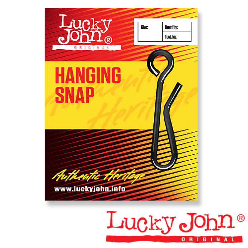 Застежки Lucky John Hanging размер S тест 5кг