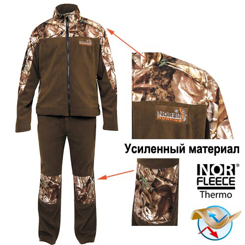 Костюм флисовый Norfin Hunting Forest размер XL