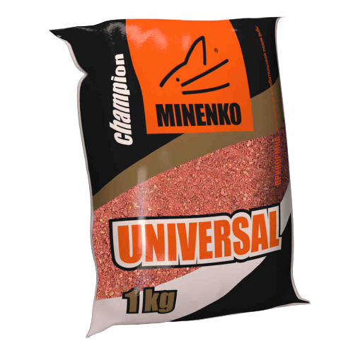 Прикормка всесезонная Minenko Universal Красная 1кг