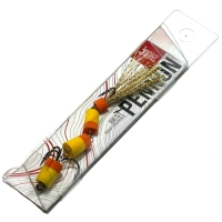 Приманка джиговая Lucky John Pennon 25 Yellow - Orange в блистере