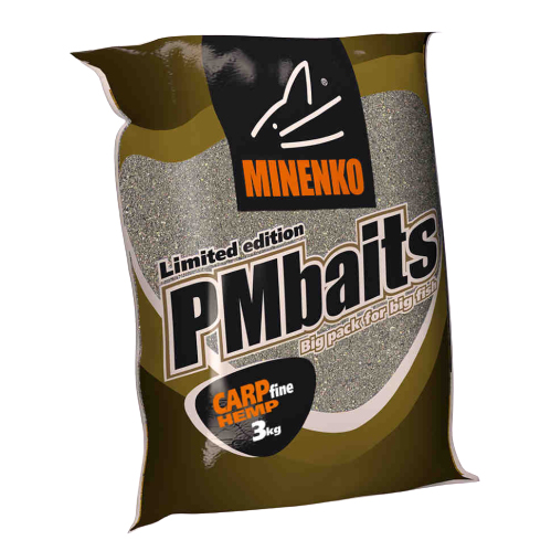 Прикормка летняя Minenko PMbaits Big Pack Carp Hemp fine 3кг