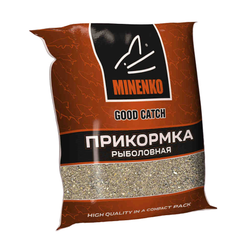 Прикормка зимняя Minenko Good Catch Плотва 700гр (увлажненная)