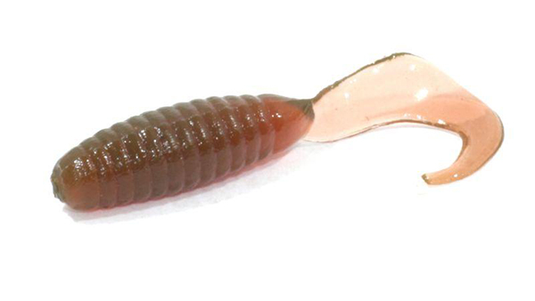 Приманка Allvega Flutter Tail Grub 35 - motor oil