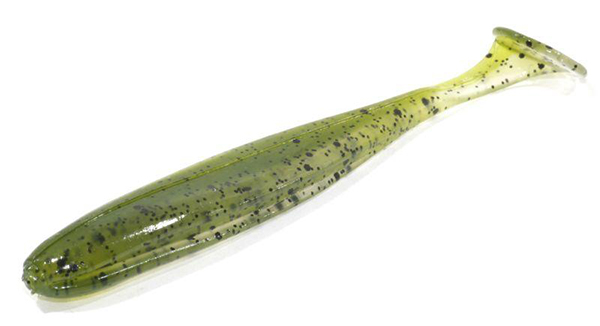 Приманка Allvega Blade Shad 100 - green pumpkin