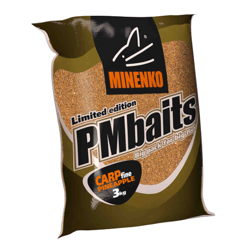 Прикормка летняя Minenko PMbaits Big Pack Carp Pineapple fine 3кг