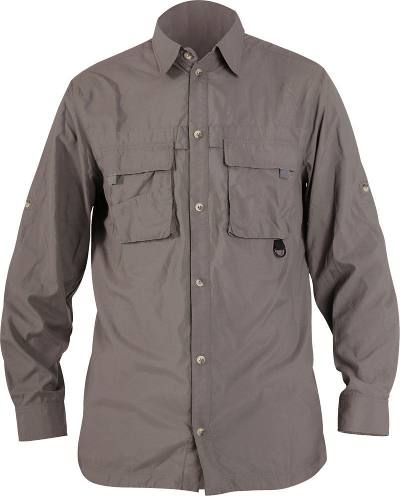 Рубашка Norfin Cool Long Sleeves Gray размер XXXL